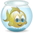Goldfish In Bowl Emoticons