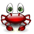 Crab Shuffling Emoticons