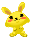 Dancing Yellow Rabbit Emoticons
