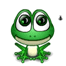 Frog Eating Fly Emoticons