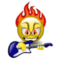 Emoticon Playing The Guitar Emoticons
