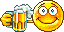 Emoticon With Beer Emoticons