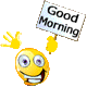 Good Morning Excited Emoticons