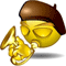 Maestro Playing Trumpet Emoticons