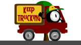 Keep Trucking Trucker Emoticons