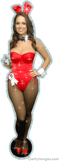 Woman In Bunny Suit Emoticons