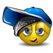 Smiling Emoticon With Hat Emoticons