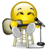 Bay Playing Guitar Seated Emoticons