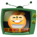 Smiley Tv News Anchor Emoticons