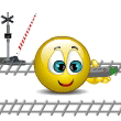 Smiley Remote Controlling Train Emoticons