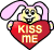 Kiss Me Love Sign Emoticons