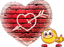 Emoticon Showing Pained Love Emoticons