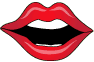Lips Image Showing Kissing Emoticons