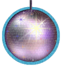Sparkling Disco Ball Emoticons