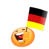 Waving German Flag Emoticons