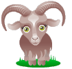 Capricorn Goat Rocking Emoticons