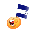 Waving Honduras Flag Emoticons