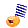 Waving Greek Flag Emoticons