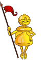 Tin Man With Banner Emoticons
