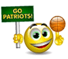 "go Patriots" Emoticon Emoticons