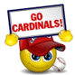"go Cardinals" Emoticon Emoticons