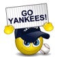 "go Yankees" Emoticon Emoticons