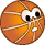 Smiling Basketball Emoticons