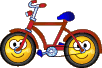 Smiling Bicycle Emoticon Emoticons