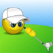 Smiley Teeing Off Emoticons