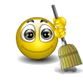 Sweeping The Floor Emoticons
