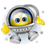 Astronaut’s Day At Work Emoticons
