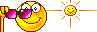 Happy Sun Emoticons