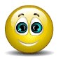 Grinning Smiley With Present Emoticons