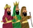 Three Wise Men Emoticons