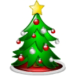 Christmas Tree Emoticons