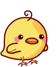 Baby Chicken Singing Emoticons