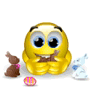 Emoticon Eating Easter Chocolate Treats Emoticons