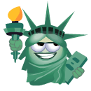 Liberty Statue Emoticons