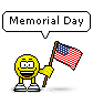 Emoticon Celebrating Memorial Day Emoticons
