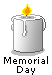 Memorial Day Candle Emoticons