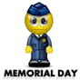 Memorial Day Man Emoticons