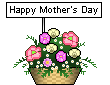 Basket Of Flowers For Mother’s Day Emoticons