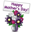 Happy Mother’s Day Flowers Emoticons