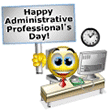 Happy Administrative Professional’s Day Emoticons