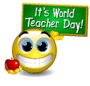 World Teacher’s Day Emoticons