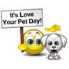 Love Your Pet Day Emoticons