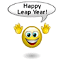 Happy Leap Year Emoticons