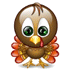 Baby Turkey Dancing Emoticons