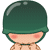 Baby Solider Licking Screen Emoticons