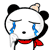 Sad Bear Crying Emoticons